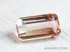 バイカラートルマリン エメラルドカット　アフガニスタン産 2.18ct【211115 527】