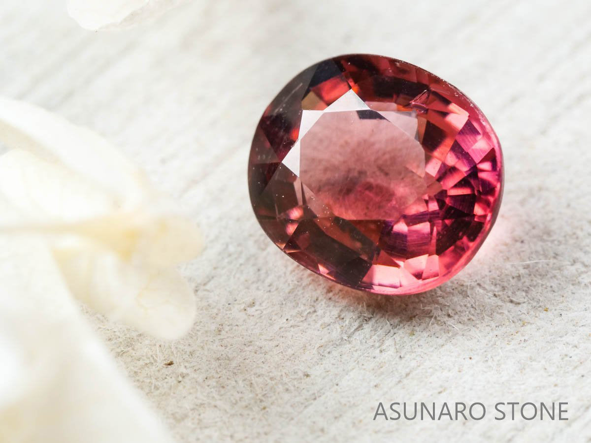 ピンクトルマリン オーバルカット ルワンダ産  　1.36ct【211119-385】