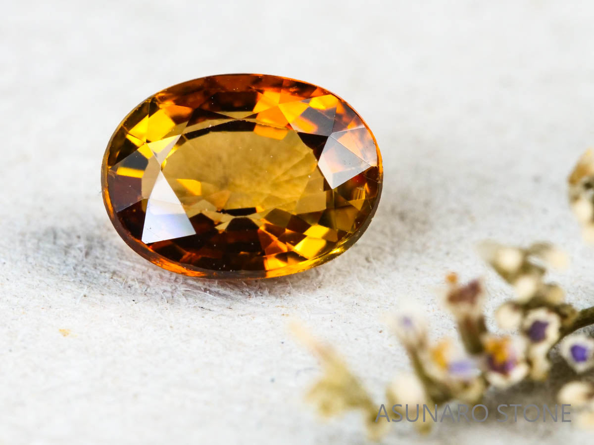 シェリーカラートルマリン オーバルカット　ルワンダ産 　1.25ct【211122-506】