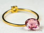 ピンクトルマリン オーバルカット アフガニスタン産 1.17ct【211122-508】