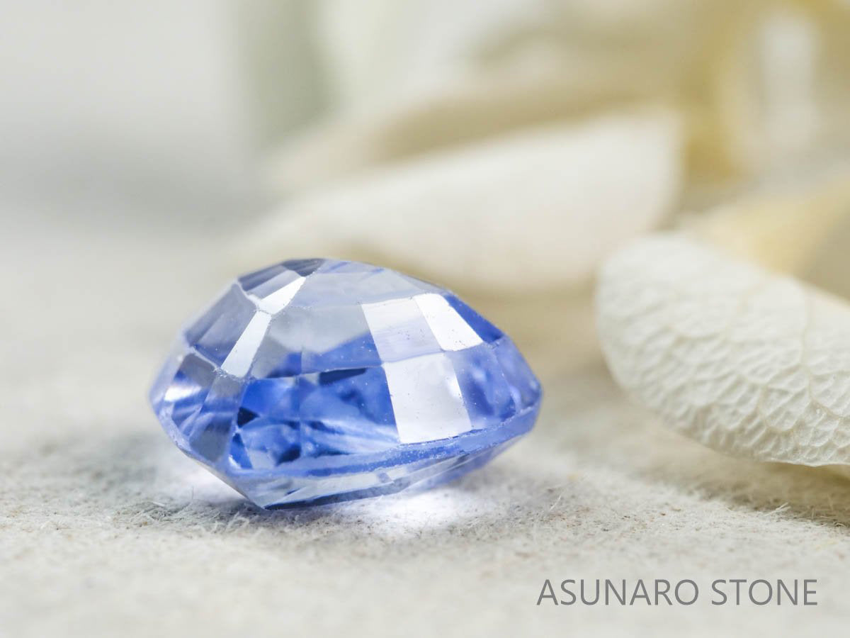ブルーサファイア 　マロンカット スリランカ産1.39ct【211122-509】
