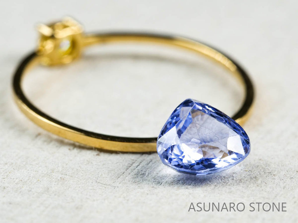 ブルーサファイア 　マロンカット スリランカ産1.39ct【211122-509】