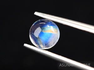 アンデシンラブラドライト ラウンドカボション インド産　　0.85ct【211125-536】