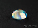 アンデシンラブラドライト  ラウンドカボション　インド産　　0.84ct【211125-539】