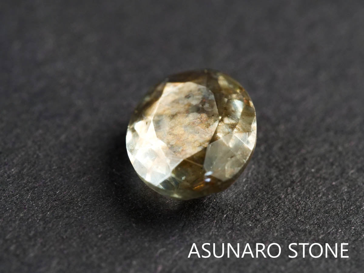 アクアマリンサンストーン　オーバルカット ブラジル産 1.25ct 【211129-546】