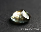 アクアマリンサンストーン　オーバルカット ブラジル産 1.25ct 【211129-546】