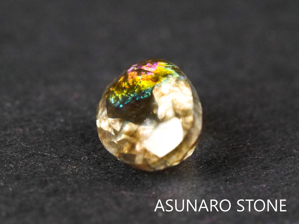 アクアマリンサンストーン　オーバルカット ブラジル産 0.72ct 【211129-547】
