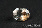 アクアマリンサンストーン　オーバルカット ブラジル産  1.12ct 【211210-552】