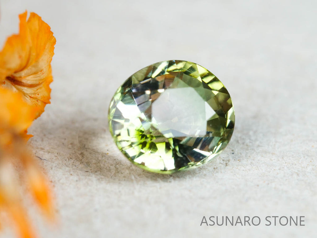 バイカラートリマリン オーバルカット ルワンダ産 0.55ct【211215-567】