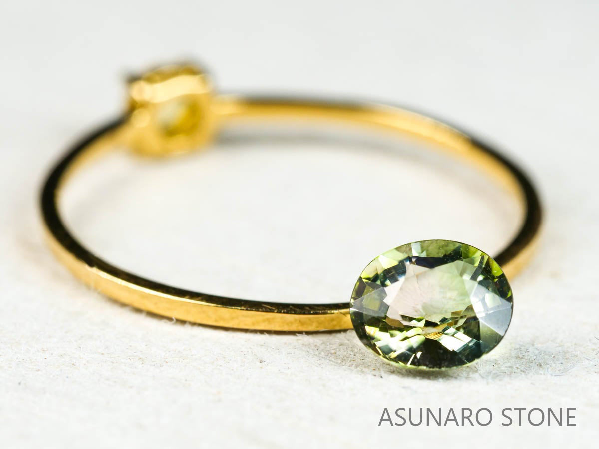 バイカラートリマリン オーバルカット ルワンダ産 0.55ct【211215-567】