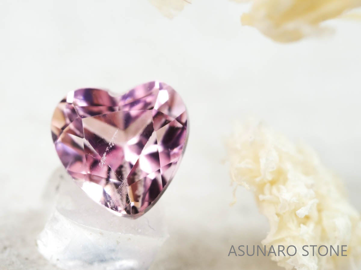 ピンクトルマリン ハートカット ルワンダ産  0.30ct【211220-561】