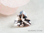 モルガナイト トリリアントトカット　ブラジル産　0.63ct　【211213-203】