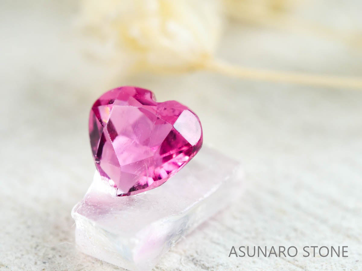 ピンクトルマリン ハートカット ルワンダ産  0.21ct【211220-562】