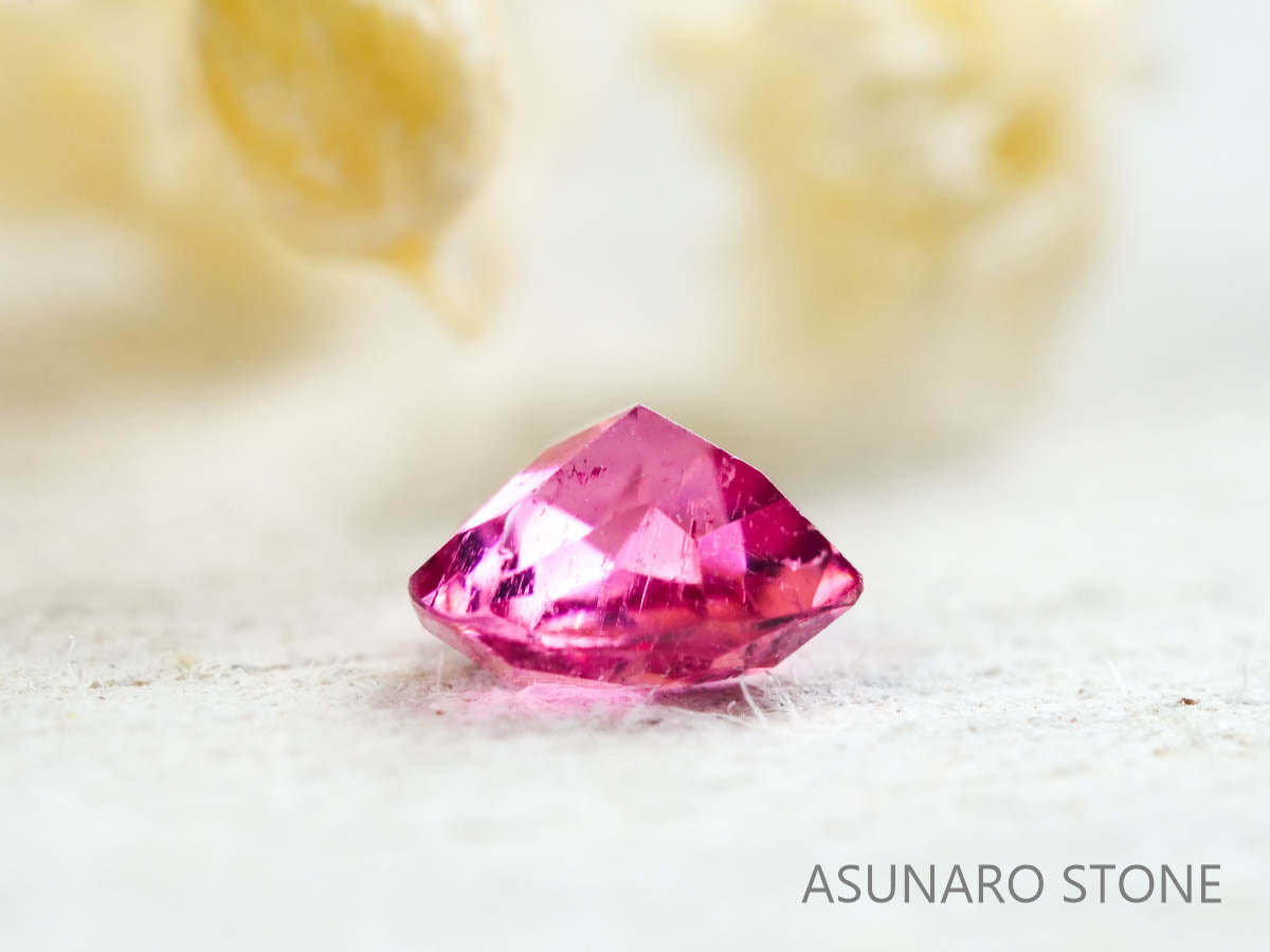 ピンクトルマリン ハートカット ルワンダ産  0.21ct【211220-562】