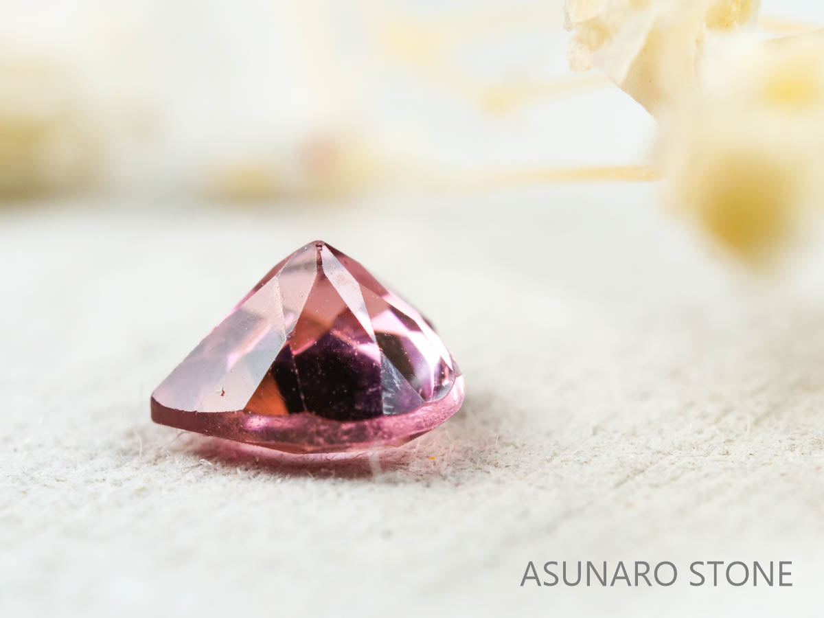 ピンクトルマリン ハートカット ルワンダ産  0.40ct【211220-564】