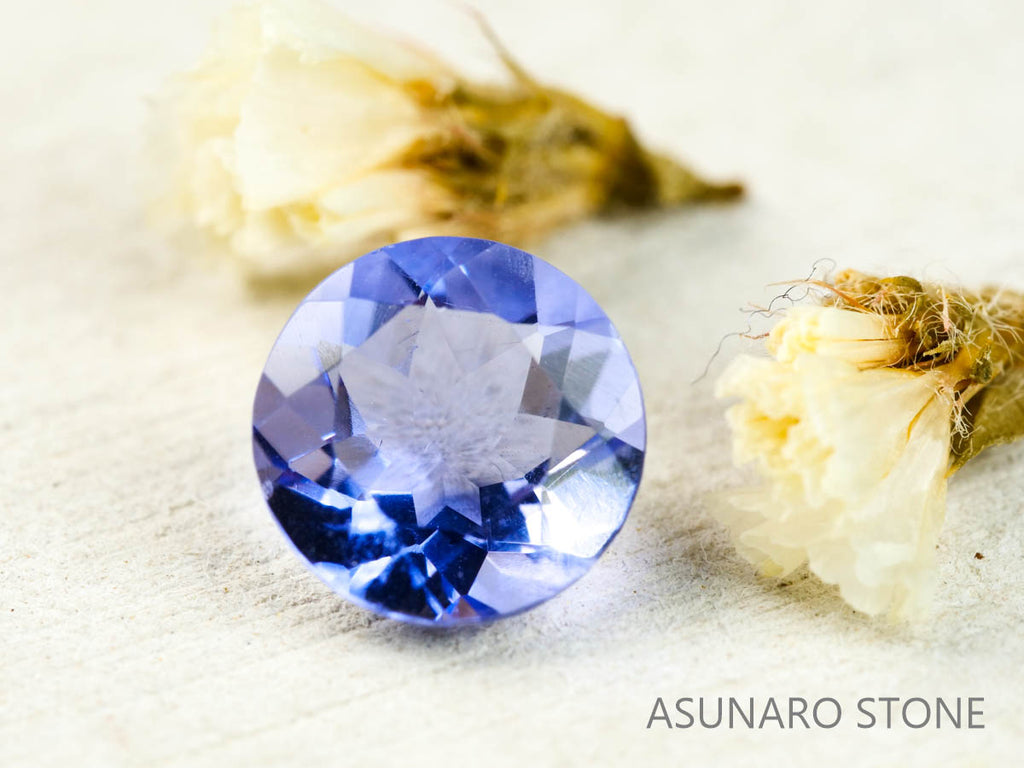 カラーチェンジフローライト ラウンドカット イギリス産 3.10ct【220117-330】