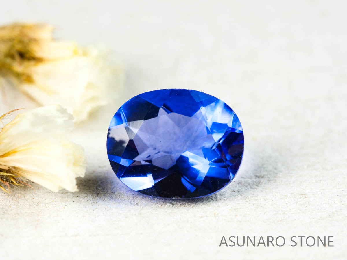 カラーチェンジフローライト オーバルカット イギリス産 3.34ct【220117-332】