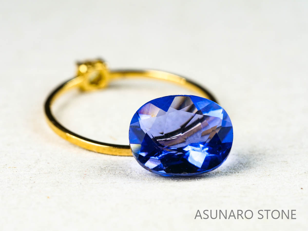 カラーチェンジフローライト オーバルカット イギリス産 3.34ct【220117-332】