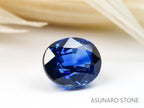 非加熱ロイヤルブルーサファイア 　オーバルカット スリランカ産　0.61ct　AIGS鑑別書付【220104-278】