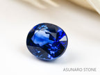非加熱ロイヤルブルーサファイア 　オーバルカット スリランカ産　0.61ct　AIGS鑑別書付【220104-278】