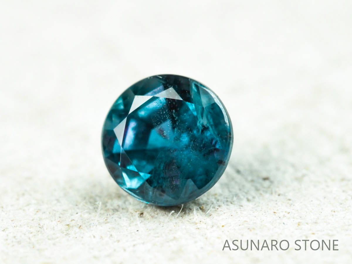 アレキサンドライト　ラウンドカット　 ブラジル産　0.19ct【220119-583】