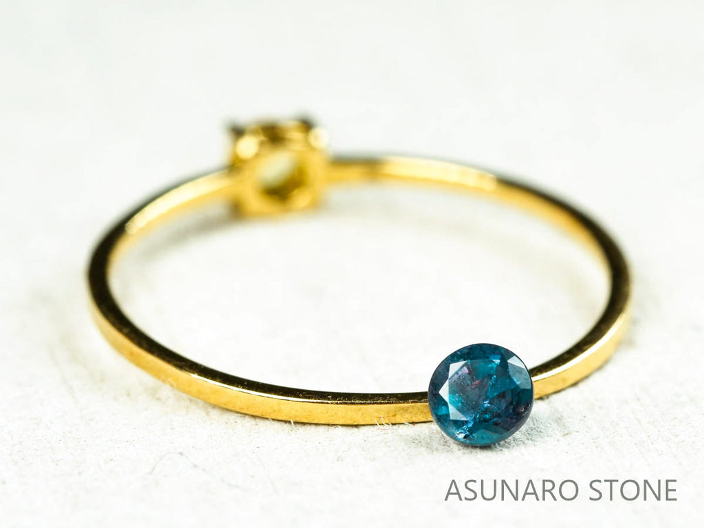 アレキサンドライト　ラウンドカット　 ブラジル産　0.19ct【220119-583】