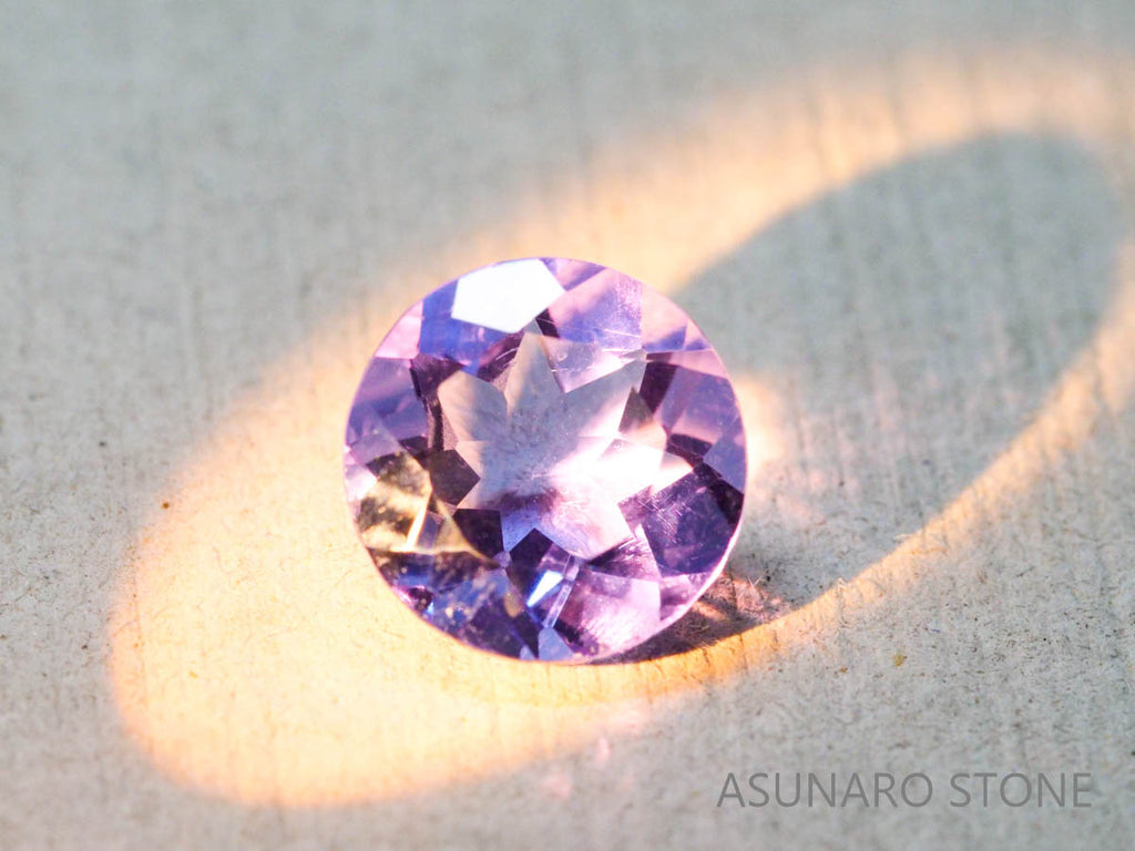 カラーチェンジフローライト ラウンドカット イギリス産 3.10ct【220117-330】