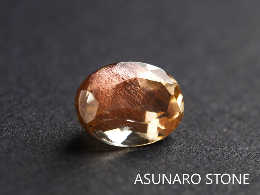 オレゴンサンストーン オーバルカット アメリカ産 1.25ct【220107-420】