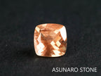 オレゴンサンストーン クッションカット アメリカ産 0.94ct【220107-423】