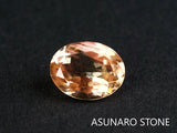 オレゴンサンストーン オーバルカット アメリカ産 1.55 ct【220107-424】