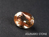 オレゴンサンストーン オーバルカット アメリカ産 1.55 ct【220107-424】