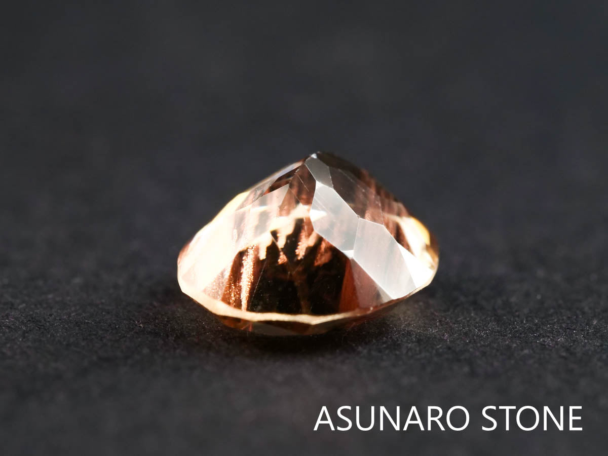 オレゴンサンストーン オーバルカット アメリカ産 1.55 ct【220107-424】