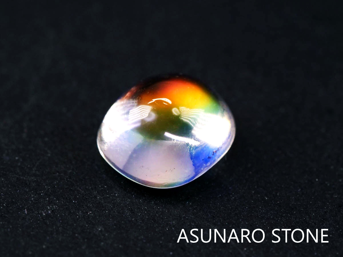 アンデシンラブラドライト  カボション　マダガスカル産　　0.75ct【220112-228】