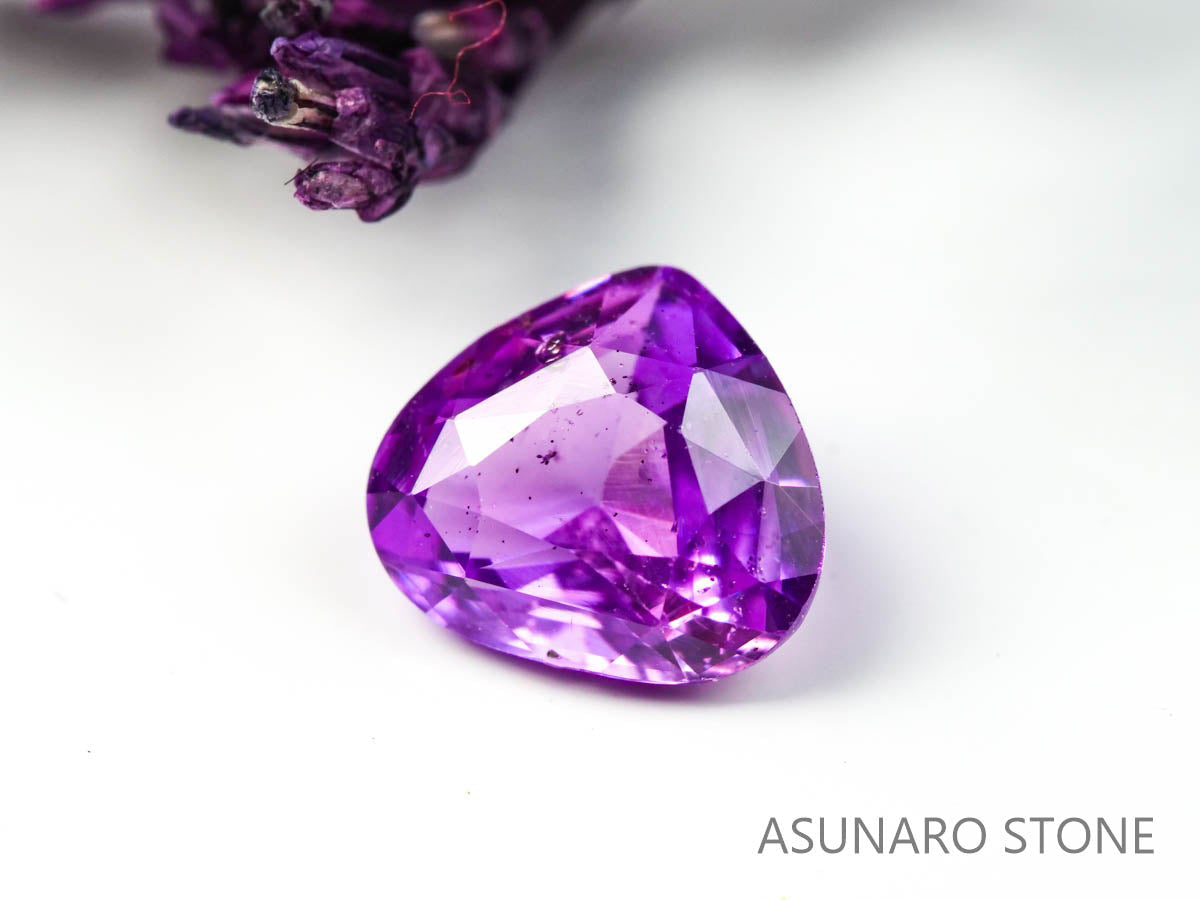 ピンクサファイア 　マロンカット スリランカ産　0.73ct【211124-575】