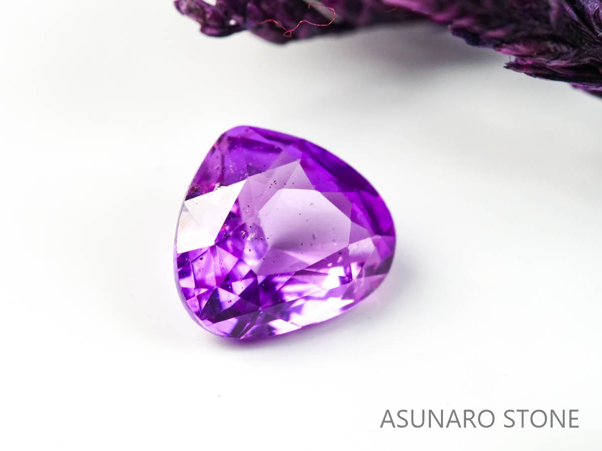 ピンクサファイア 　マロンカット スリランカ産　0.73ct【211124-575】