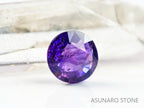パープルサファイア  ラウンドカット スリランカ産　0.56ct【211124-578】