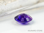 パープルサファイア  ラウンドカット スリランカ産　0.56ct【211124-578】