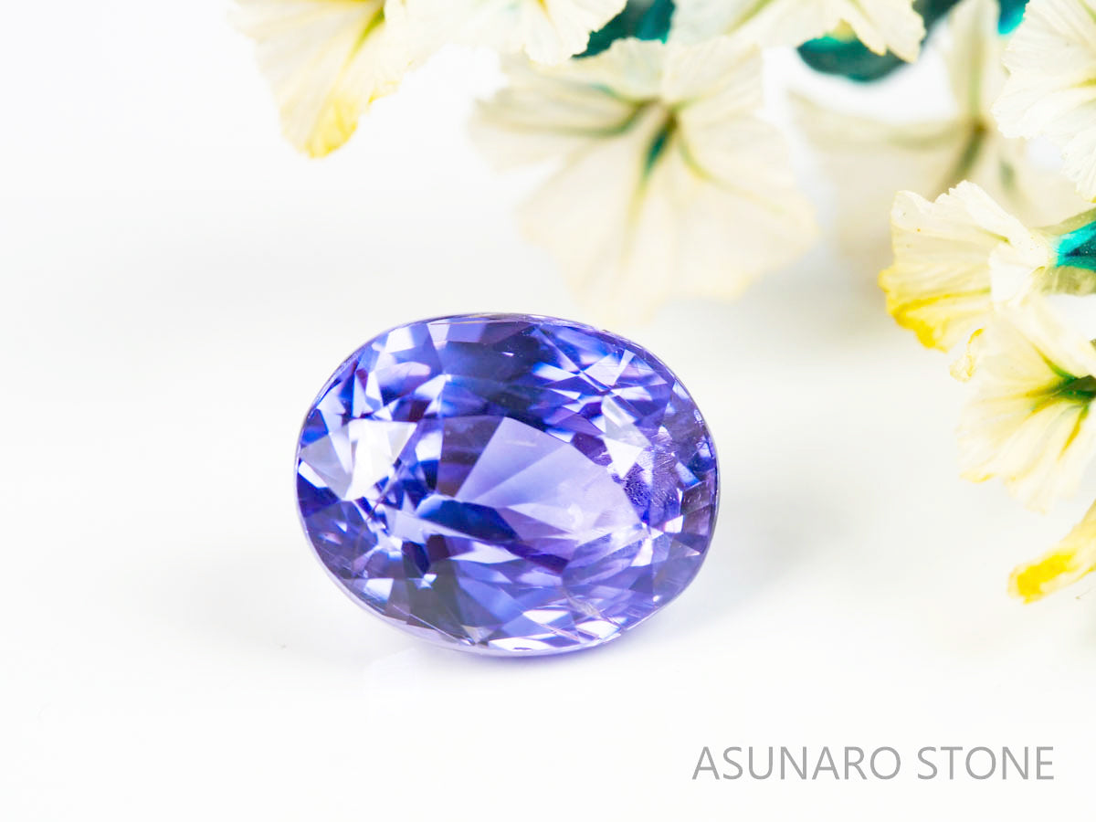 サファイア 　オーバルカット　 スリランカ産　1.28ct【220117-581】