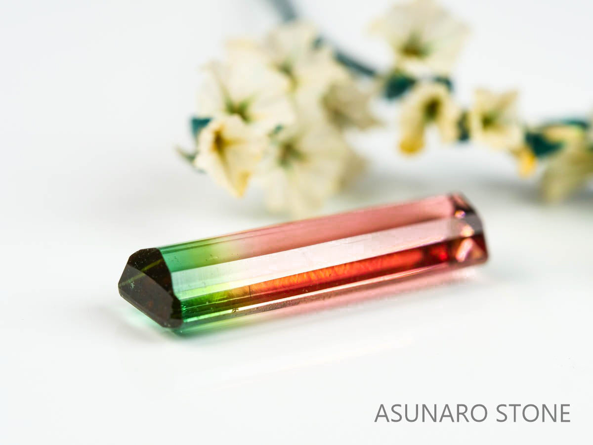 パーティーカラードトルマリン エメラルドカット ブラジル産 3.01ct【220117-584】