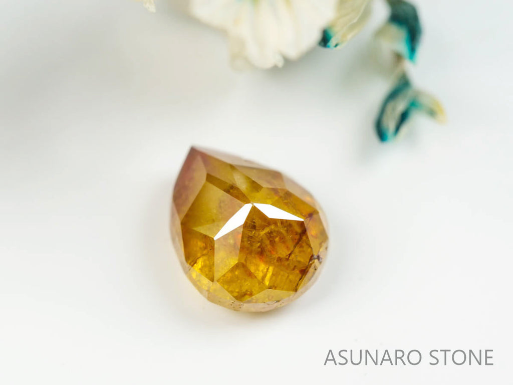 ブラウンダイヤモンド ローズカット 　0.40ct【220202-477】
