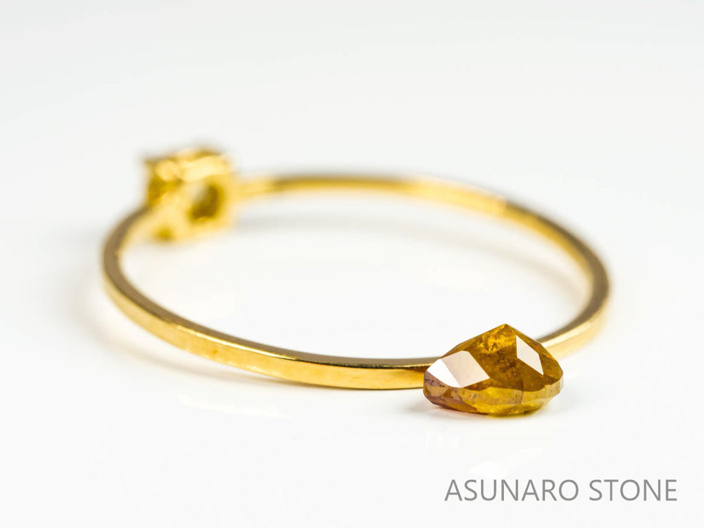 ブラウンダイヤモンド ローズカット 　0.40ct【220202-477】
