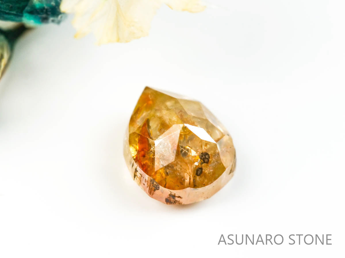 ブラウンダイヤモンド ローズカット 　0.24ct【220202-478】