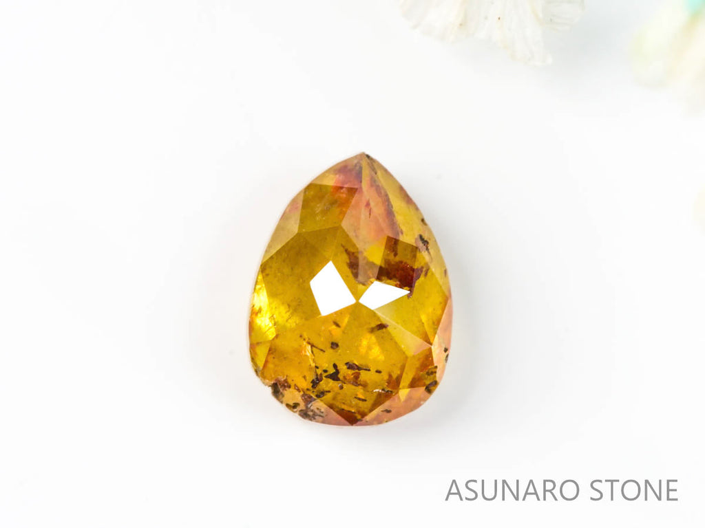 ブラウンダイヤモンド ローズカット 　0.37ct【220202-479】