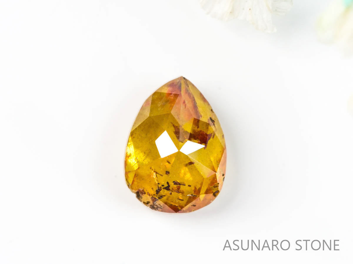 ブラウンダイヤモンド ローズカット 　0.37ct【220202-479】