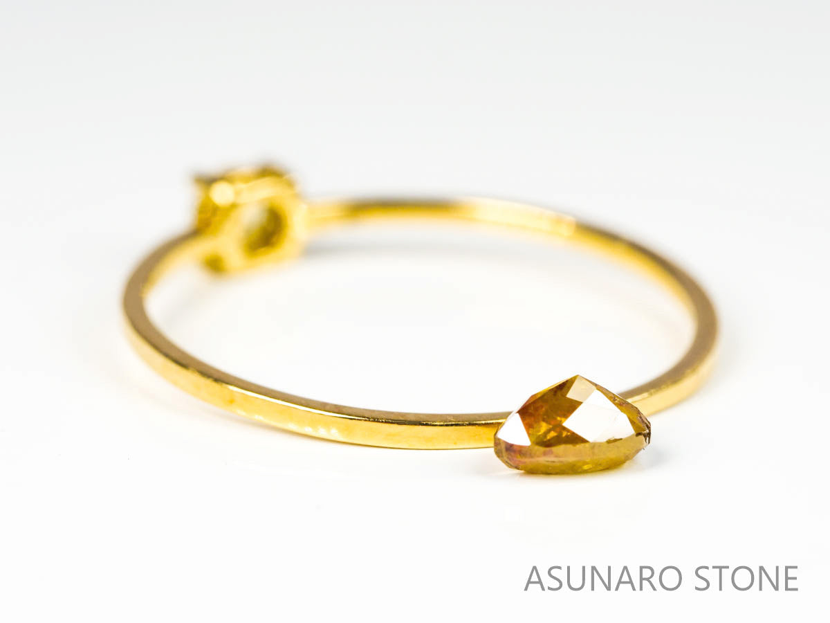 ブラウンダイヤモンド ローズカット 　0.37ct【220202-479】