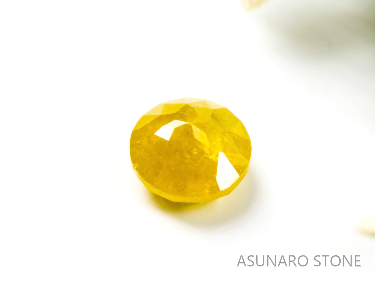 イエローダイヤモンド ローズカット 　0.16ct【220202-298】