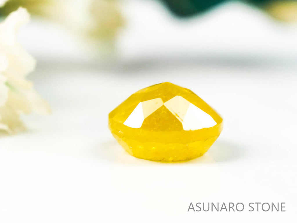 イエローダイヤモンド ローズカット 　0.16ct【220202-298】