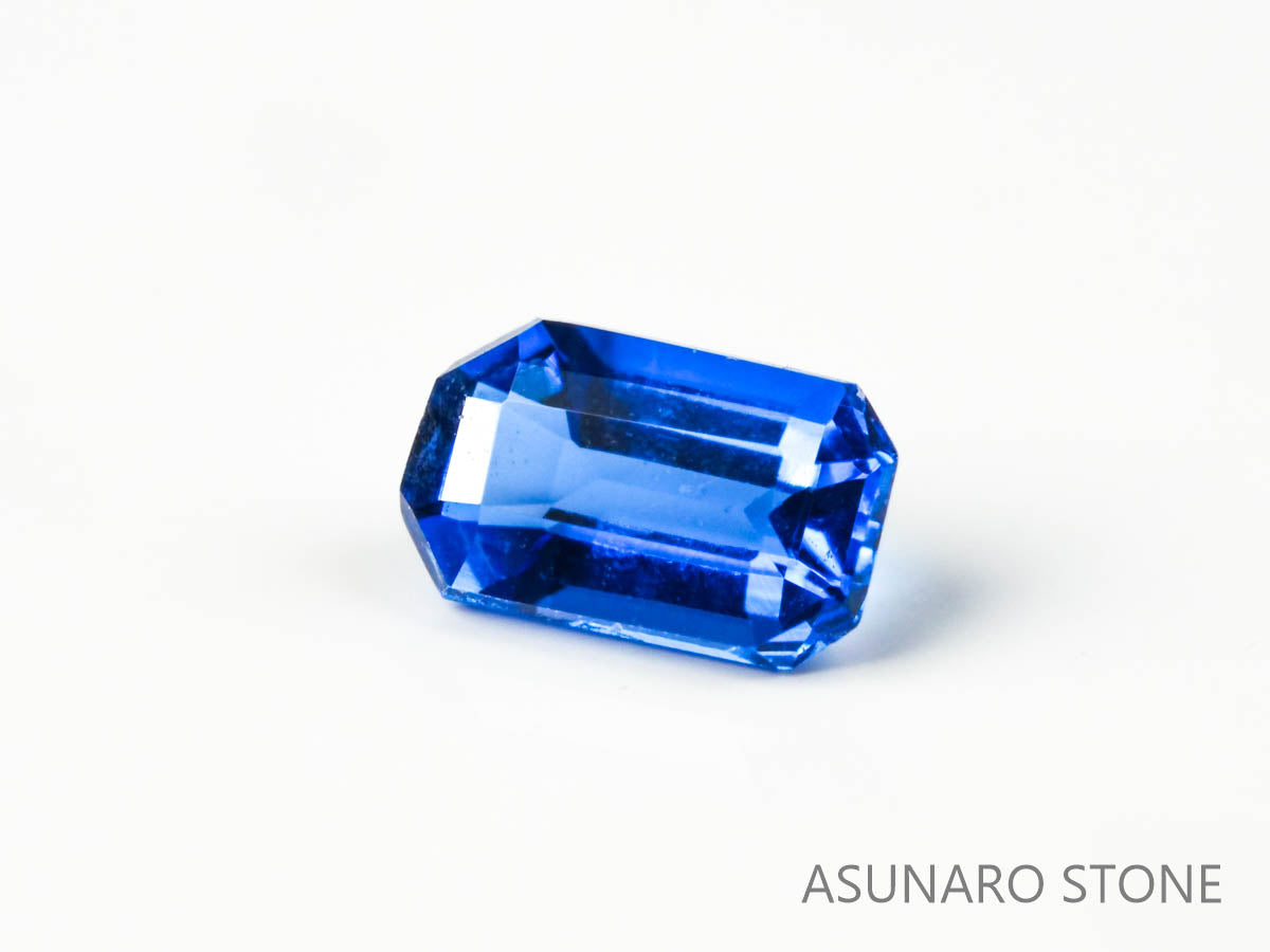 アフガナイト　アフガニスタン産　エメラルドカット　0.098ct【220207-218】