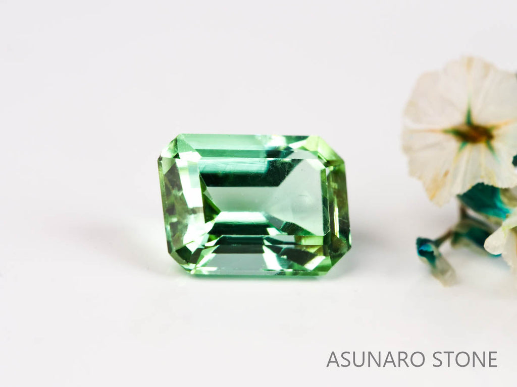 トルマリン エメラルドカット アフガニスタン産 1.08ct   【220210-600】