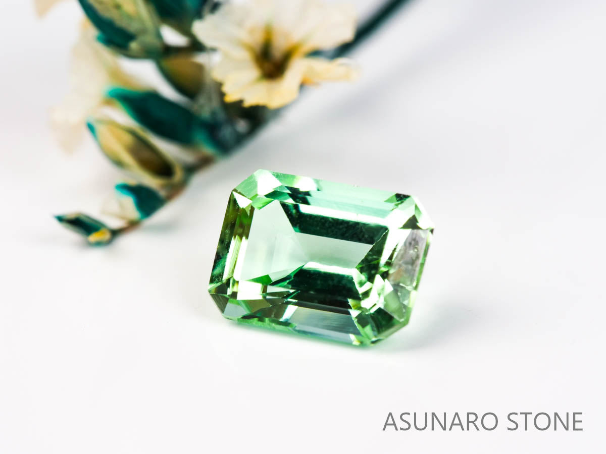 トルマリン エメラルドカット アフガニスタン産 1.08ct   【220210-600】